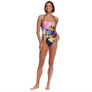 Trina Turk Bal Harbour Bandeau One-Piece Swimsuit - Size 8